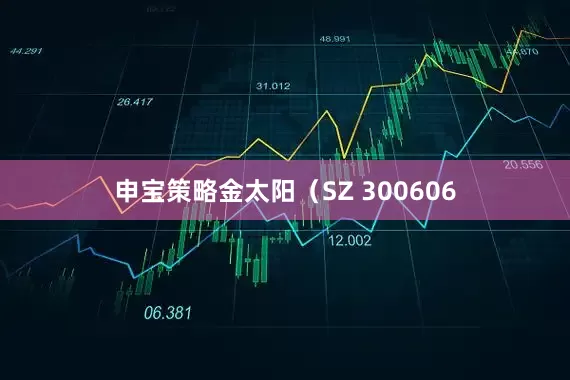 申宝策略金太阳（SZ 300606