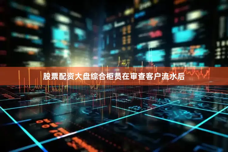 股票配资大盘　　综合柜员在审查客户流水后