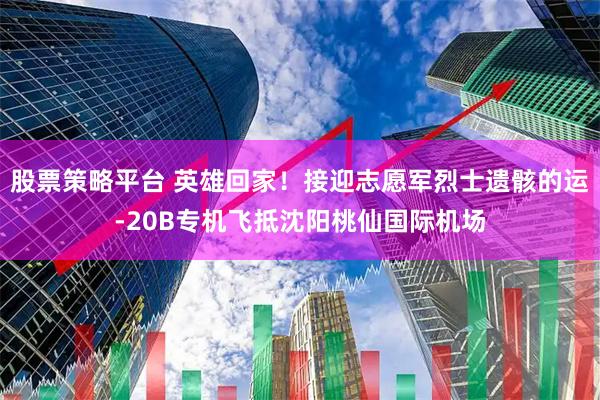 股票策略平台 英雄回家！接迎志愿军烈士遗骸的运-20B专机飞抵沈阳桃仙国际机场